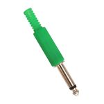 B2005 - Connettore Jack 6.35mm maschio - Verde - Connettori e Adattatori