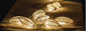 ND9585 - Light String Goccia D'acqua 10 LED 2.1m HQ - Illuminazione Decorativa