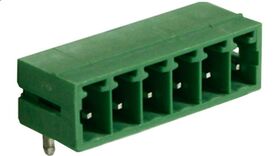 ND4964 - Connettore maschio, 6 Poli, 3.81mm Passo, 8A, 1.31mm², Angolo retto - Connettori