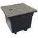 E9125 - Pozzetto con coperchio per cavi elettrici PP con guarnizioni e viti 250×250 mm - Pozzetti