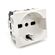 EL2040 - Presa Schuko 16A 250V Bianca Compatibile Matix - Compatibile Matix