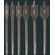 W1465 - Set 6 punte a pala per legno 10-25mm - Attrezzi e utensili