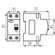 KA2143 - Interruttore magnetotermico differenziale 6kA 25A 2P KRO6 Kanlux - Interruttori differenziali