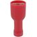 B4500 - Connettore faston femmina isolato 6.3mm rosso 0.5-1.5mm confezione da 100 - Capicorda