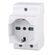 EL059 - Presa Schuko per quadro elettrico 16A 250V Bipasso + Terra - Connettività