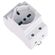 EL059 - Presa Schuko per quadro elettrico 16A 250V Bipasso + Terra - Connettività
