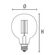 N882 - Lampada LED Deco Tecno Vintage Globo Trasparente E27 7W 2700K - Lampade LED