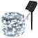 WB249 - Striscia LED luce fredda in filo di rame 10m 100 led con pannello solare - Strisce LED