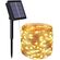 WB328 - Striscia LED luce calda in filo di rame 10m 100 led con pannello solare - Strisce LED