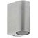 EL2535 - Lampada applique da esterno 2xGU10 98x145x67mm IP44 grigio - Illuminazione da Esterno