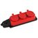 EL3142 - Multipresa schuko 3 posti 2P+T IP44 rossa Vito - Connettività