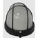 EL4998 - Plafoniera LED E27 da esterno IP54 in alluminio nero - Illuminazione da Esterno