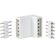 K492 - Connettore angolare per strisce LED 5 pin Paulmann - confezione da 4 - Strisce LED