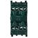 EL1766 - Doppio pulsante grigio 10A 250V compatibile Vimar Plana - Compatibile Vimar Plana