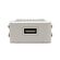 EL2202 - Alimentatore presa USB 5V 2A bianco compatibile Living International - Compatibile Living International