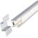 WB163 - Profilo da incasso in acciaio satinato 1m per strisce LED Paulmann - Strisce LED
