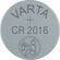 F1703 - Batteria a bottone al litio CR2016 (6016) Varta - Batterie Lithio