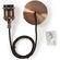 WB1480 - Luce da soffitto E27 color rame 1,50m - Illuminazione da Interno