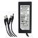 T287 - Alimentatore switching 12V 6A - 4 uscite - Alimentatori