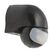 EL060 - Sensore di movimento PIR nero IP44 1200W - Sensori e rilevatori