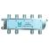 MT208 - Splitter 8 uscite 5-2300mHz Alcad AL1-08 - TV-SAT
