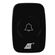 WB237 - Campanello wireless nero 5 livelli di volume - Smart Living