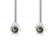 AA330 - Cavo Coassiale Maschio - Maschio 0.60 m Bianco - TV-SAT