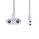 ND128 - Cavo di alimentazione Spina Euro - IEC-320-C7 2m - Alimentatori