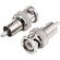 Q827 - Adattatore BNC maschio -  RCA maschio - Connettori Adattatori