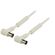 ND9095 - Cavo Coassiale 100 dB ad Angolo Coassiale Maschio - Femmina Coax (IEC) 20m Bianco - TV-SAT