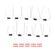 WB1038 - Kit 200 diodi assortiti 10 tipi da 1N4001-1N5819 - Componenti Elettronici
