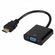 WB2370 - Adattatore audio/video da HDMI a VGA con Jack audio per trasmissione audio -  Adattatori Audio e Video