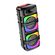 JD031 - Cassa acustica ricaricabile luci LED 2x8" 30W Bluetooth/USB/FM JD031 - Casse Acustiche