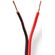 ND1745 - Cavo per Altoparlante 2x 0,75 mm2 100 m Avvolgibile Nero/Rosso - Cavi Audio Video