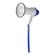 ND5478 - Megafono portatile 10W con sirena e funzione di registrazione – Bianco/Blu - Altoparlanti