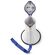 ND5478 - Megafono portatile 10W con sirena e funzione di registrazione – Bianco/Blu - Altoparlanti