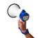 ND5478 - Megafono portatile 10W con sirena e funzione di registrazione – Bianco/Blu - Altoparlanti