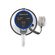 ND6175 - Megafono professionale 25W con microfono staccabile e sirena – Blu/Bianco - Altoparlanti
