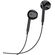 N070 - Cuffie auricolari con filo jack audio 3.5mm - nere KSC-842 - Cuffie Auricolari