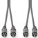 ND1468 - Cavo audio stereo 2x maschio RCA placcato nickel 5m Nedis - Cavi Audio Video