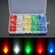 WB1128 - Kit diodi led 3mm 500pz 5 colori - Diodi LED