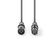ND2227 - Cavo DMX Digitale 110 Ohm Maschio a 3 Pin XLR - Femmina a 3 Pin XLR 5m Grigio - Cavi Audio Video