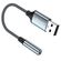 F4070 - Adattatore audio jack 3.5mm - USB - Connettori e Adattatori