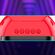 F2645 - Altoparlante Bluetooth 2x5W Radio FM/USB/SD rosso KK-3204 - Speaker Bluetooth