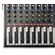 E9150 - Mixer Audio Professionale 8 Canali 850W con Effetti DSP, USB/SD, EQ Grafico e Flight Case - Mixer