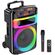 KK-12101 - Cassa acustica portatile ricaricabile trolley 12" 40W Luce LED Bluetooth TWS/SD/USB KK-12101 - Casse Acustiche