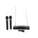 MIC573 - Kit microfoni wireless VHF/FM 109-120 MHz - Microfoni