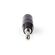 ND3808 - Adattatore XLR Mono Maschio a 3 pin XLR-Maschio da 6,35mm - Connettori e Adattatori