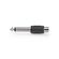 ND3946 - Adattatore audio mono 6,35 mm maschio - RCA femmina - Connettori e Adattatori