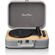ND4302 - Giradischi retrò Bluetooth/USB con altoparlanti integrati grigio 33/45/78rpm - Giradischi